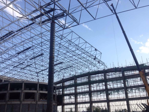 庄河煤棚网架